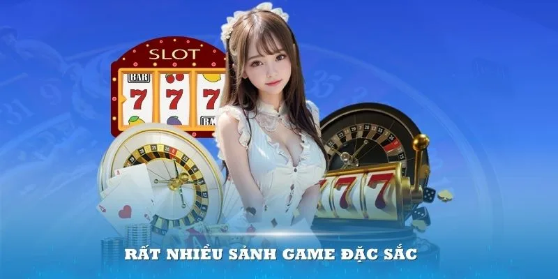 Đơn vị cung cấp rất nhiều sảnh game đặc sắc tha hồ cho bạn lựa chọn