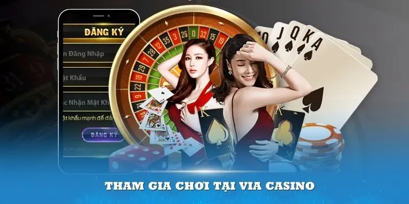 Tham gia chơi tại ViA Casino I9bet chỉ bằng một tài khoản được đăng ký thành công